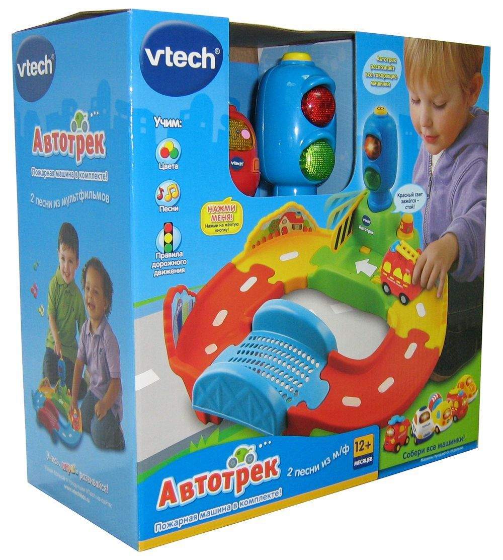 Автотрек, vtech 80-127826 80-127826 купить по низкой цене в  интернет-магазине МаМаМа.РФ